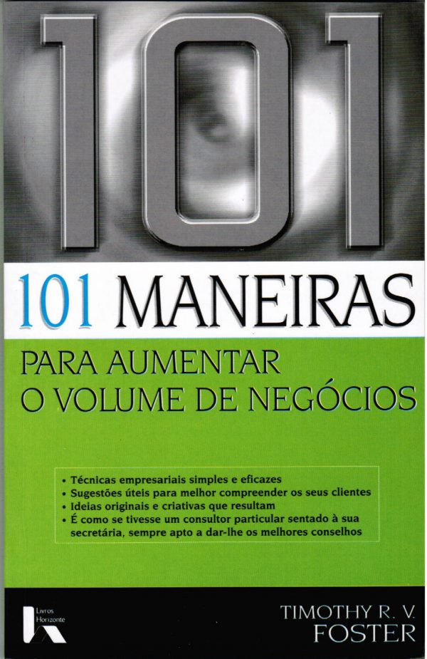 101 Maneiras de Aumentar o seu Volume de Negócios