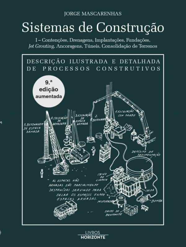 Sistemas de Construção I – Contenções, Drenagens, Implantações, Fundações, Ancoragens... 9.ª ed.