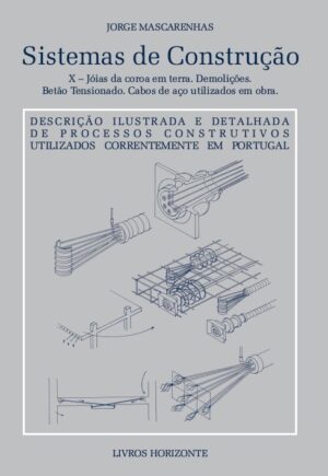 Sistemas de Construção X-Joias da Coroa em Terra. Demolições. Betão tensionado. Cabos de aço em obra.