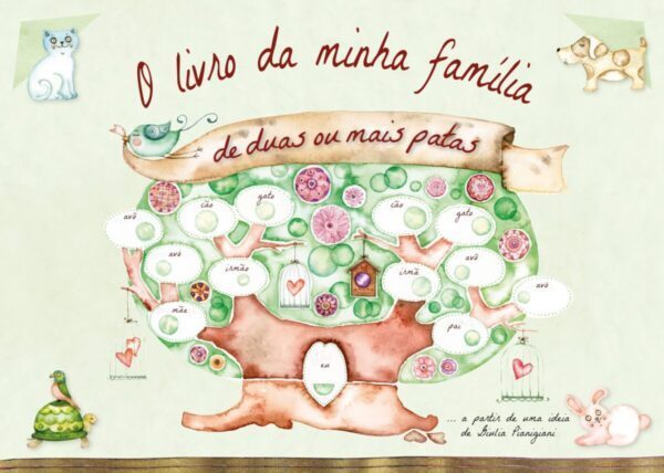 O Livro da Minha Família de duas ou mais patas